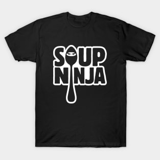 SOUP NINJA logo for DARK SHIRTS T-Shirt